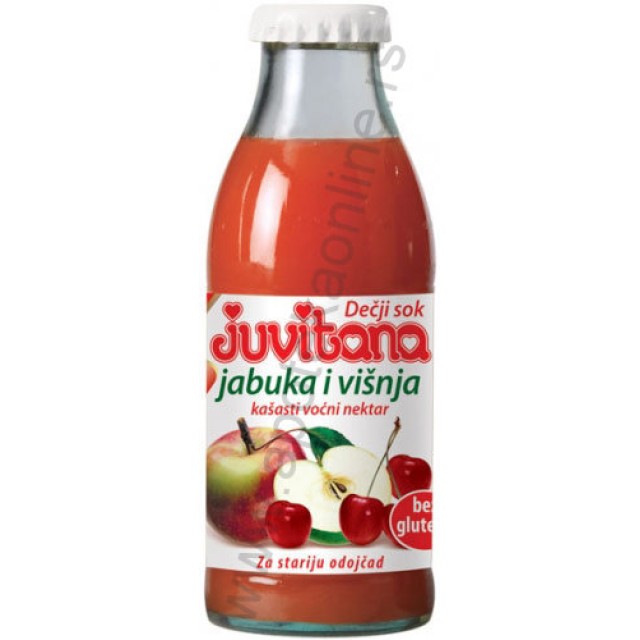 JUVITANA SOKIĆ OD JABUKE I VIŠNJE 125ml